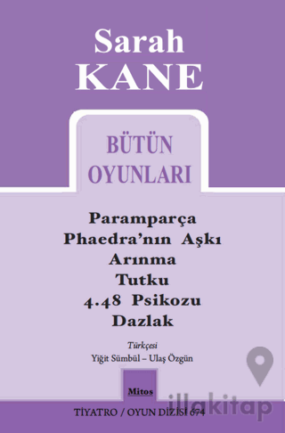 Sarah Kane Bütün Oyunları