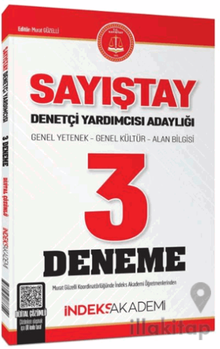 Sayıştay Denetçi Yardımcısı Adaylığı 3 Deneme Çözümlü