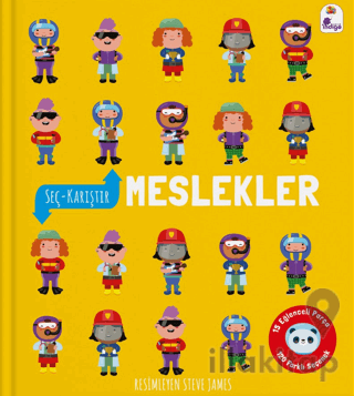 Seç - Karıştır: Meslekler (15 Eğlenceli Parça, 120 Farklı Seçenek)