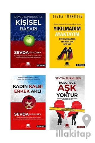 Sevda Türküsev Seti - 4 Kitap