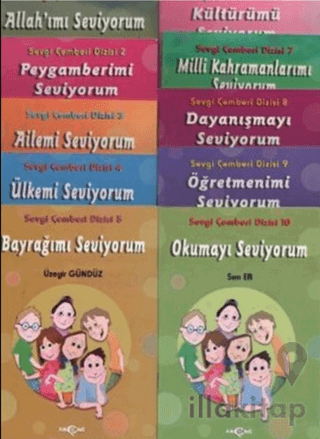 Sevgi Çemberi Dizisi Takım 10 Kitap