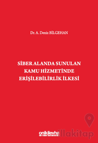 Siber Alanda Sunulan Kamu Hizmetinde Erişilebilirlik İlkesi