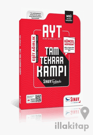 Sınav AYT Eşit Ağırlık Tam Tekrar Kampı