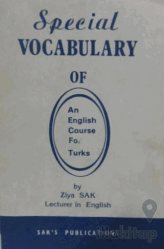 Special Vocabulary for Turks