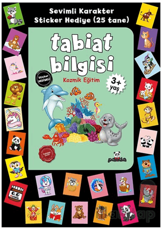 Stickerlı 3+ Yaş Tabiat Bilgisi