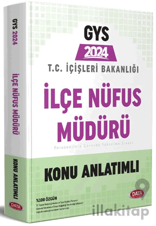 T.C. İçişleri Bakanlığı İlçe Nüfus Müdürü GYS Konu Anlatımlı