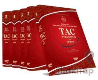 Tac Tercemesi ve Şerhi (5 Cilt) Tam Metin (Kitap Kağıdı)