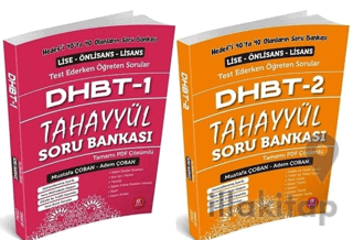 Tahayyül DHBT 1-2 Soru Bankası Çözümlü Set