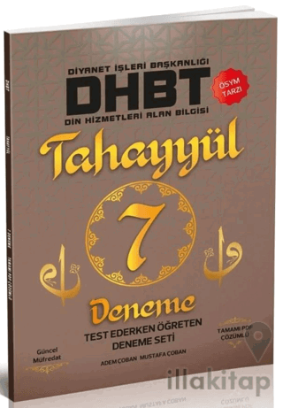 Tahayyül DHBT 7 Deneme Çözümlü