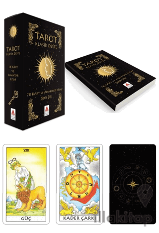 Tarot Klasik Deste, 78 Kart ve Anahtar Kitap