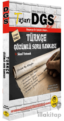 Tasarı DGS Türkçe Soru Bankası