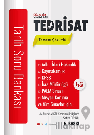 Tedrisat Tarih Soru Bankası