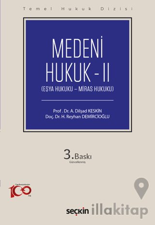 Temel Hukuk Dizisi - Medeni Hukuk – 2 (THD)