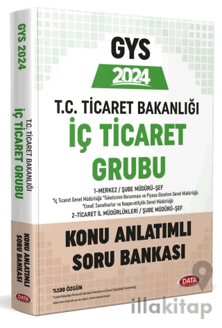 Ticaret Bakanlığı İç Ticaret Grubu Konu Anlatımlı Soru Bankası