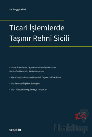 Ticari İşlemlerde Taşınır Rehni Sicili