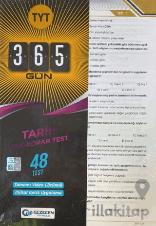 TYT 365 Gün Tarih 48 Yaprak Test