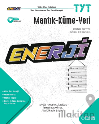 TYT Enerji Mantık - Küme - Veri  Konu Özetli Soru Fasikülü