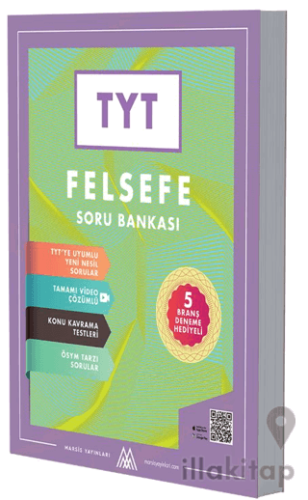 TYT Felsefe, Din Kültürü ve Ahlak Bilgisi Soru Bankası 5 Deneme Hediye