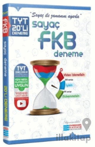 TYT Fizik Kimya Biyoloji FKB Sayaç Video Çözümlü 20'li Deneme