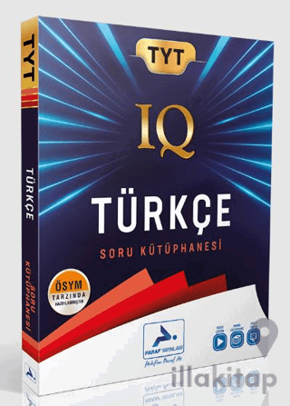 TYT IQ Türkçe Soru Kütüphanesi PRF Yayınları