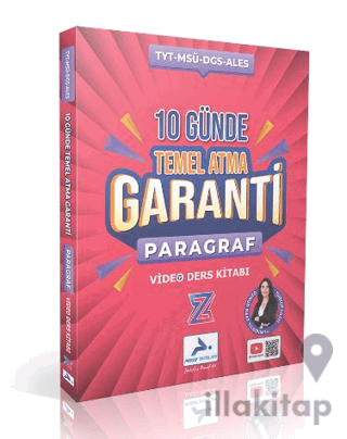 TYT Paragraf 10 Günde Temel Atma Garantili Video Ders Kitabı