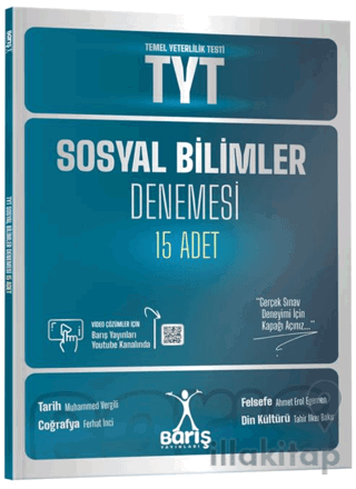 TYT Sosyal Bilimler Denemesi 15 Adet