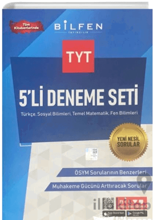 TYT Tüm Dersler 5 li Deneme Seti