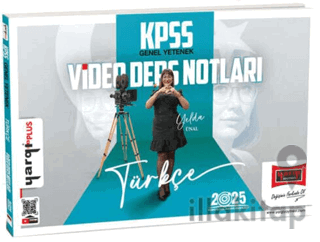 Yargı Yayınları 2025 KPSS Genel Yetenek Türkçe Video Ders Notları