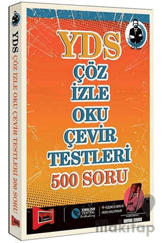 YDS Çöz İzle Oku Çevir Testleri 500 Soru