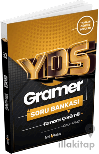 YDS Gramer Tamamı Çözümlü Soru Bankası 2022