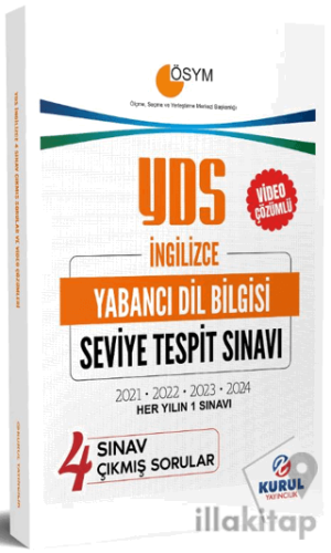 YDS İngilizce 4 Sınav Çıkmış Sorular