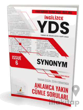 YDS İngilizce Synonym Issue 6