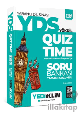 YDS - YÖKDİL Quiz Time Tamamı Çözümlü Soru Bankası