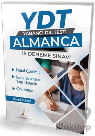 YDT Almanca 15 Deneme Çözümlü Pelikan Yayınları