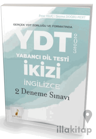 YDT İkizi İngilizce 2 Deneme Sınavı