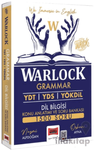 YDT YDS YÖKDİL Warlock Grammar Dil Bilgisi Konu Anlatımı ve Soru Banka