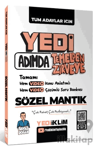 Yedi Adımda Temelden Zirveye Sözel Mantık Video Konu Anlatımlı Video Ç