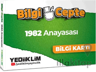 Yediiklim Yayınları Bilgi Cepte 1982 Anayasası Bilgi Kartı (Soru-Cevap