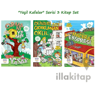 Yeşil Kafalar Serisi 3 Kitap Set