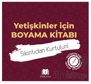 Yetişkinler İçin Boyama Kitabı - Mandala