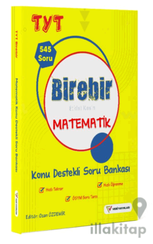 YKS TYT Birebir Etkisi Kesin Matematik Konu Destekli Soru Bankası