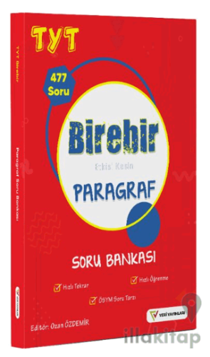 YKS TYT Etkisi Kesin Birebir Paragraf Soru Bankası