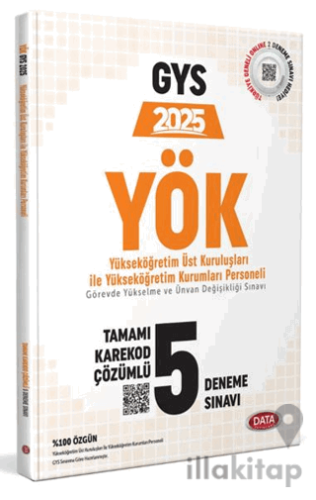 YÖK Üst Kuruluşları ile YÖK Personeli GYS Tamamı Çözümlü 5 Deneme Sına