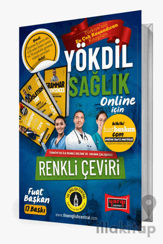 YÖKDİL Sağlık Kelime ve Çeviri Kitabı Yargı Yayınları