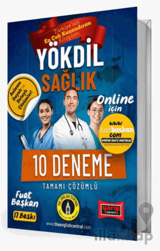 YÖKDİL Sağlık Tamamı Çözümlü 10 Deneme