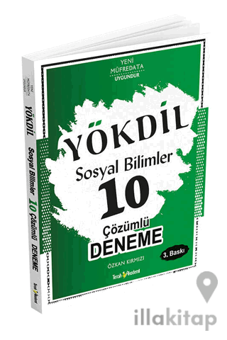 YÖKDİL Sosyal Bilimler Çözümlü 10 Deneme