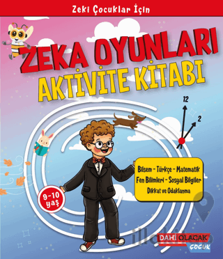 Zeka Oyunları Aktivite Kitabı 9-10 Yaş